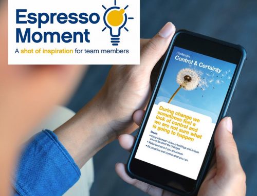 Espresso Moment: A shot of inspiration delivered on your Smart Phone