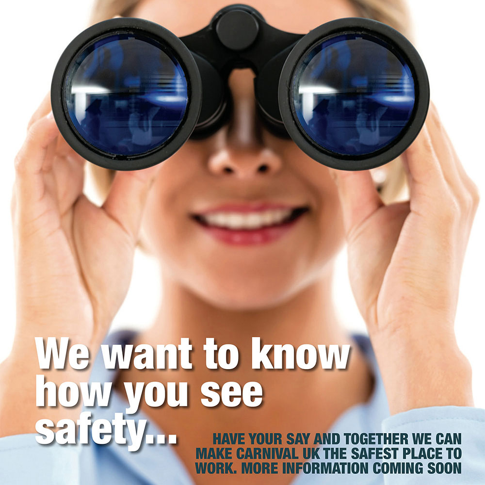 we want to know how you see safety - carnival cruises